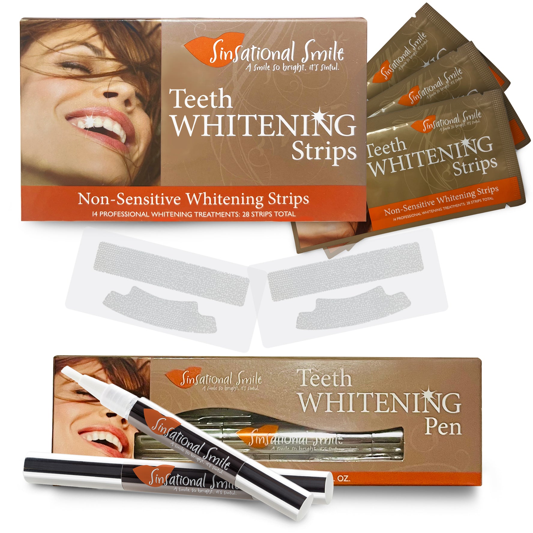 Whitening Strips & Pen Bundle
