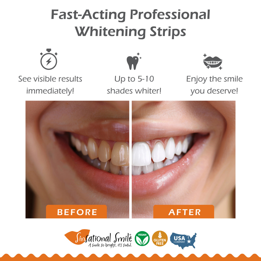 Whitening Strips & Pen Bundle